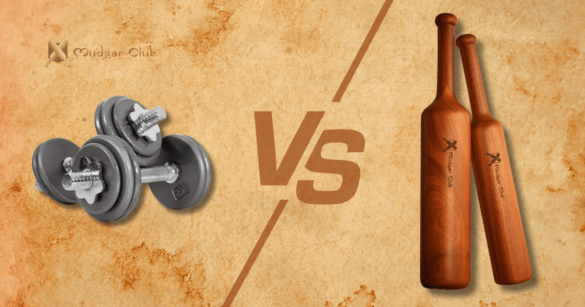 Dumbbell vs. Mudgar: Which Is Better for You? - MudgarClub