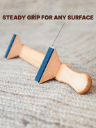Non-slip supports underneath the Shena Push-Up Board