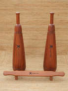 Front and side views of the Shena Push-Up Board